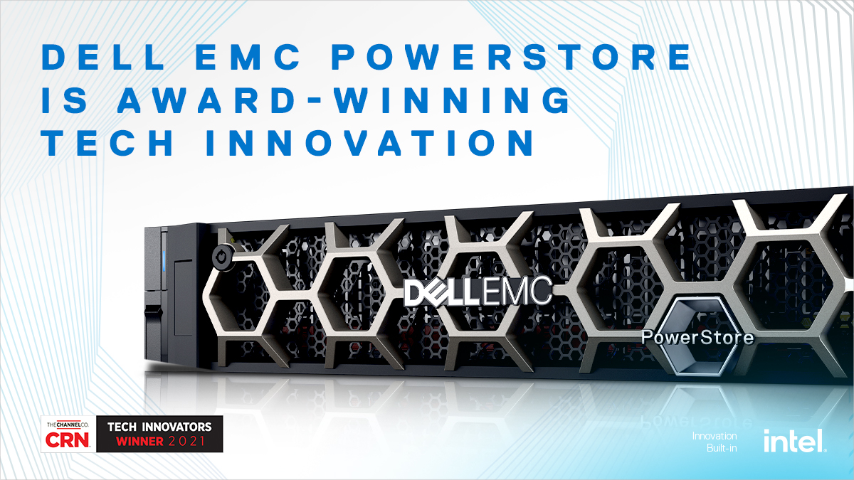 We are excited to share that <a href="/DellTech/">Dell Technologies</a> #PowerStore has been awarded the #CRN 2021 Tech Innovator Award! This achievement recognizes the commitment to next-generation storage that empowers and enables users to seize the data era. Explore the solution today: dell.to/2ZZLJvV