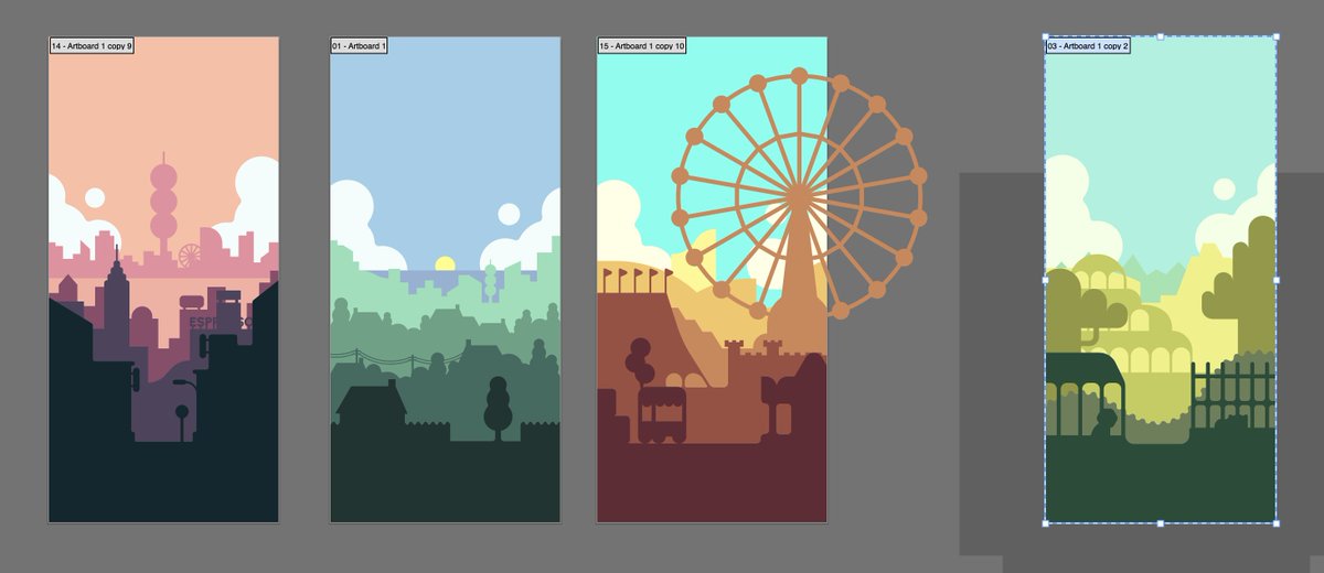IceCreamDisastr's tweet photo. Fleshing out those levels today ✏️ Like the colors? #icecreamdisaster #indiedev #IndieGameDev #gamers #gaming #illustration https://t.co/plqIyQWF5D