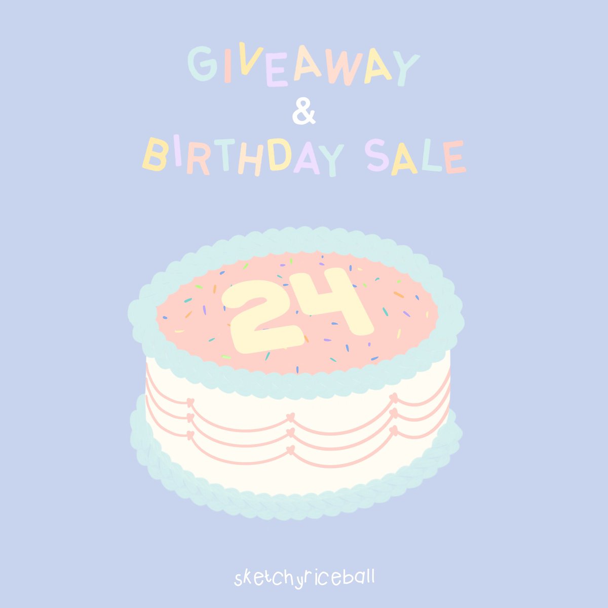 sketchyriceball's tweet photo. 🎂birthday giveaway🎂 

1 winner will get a chance to win a mystery bag filled with sketchyriceball goodies!

rules:
• mbf @sketchyriceball
• rt &amp; like this post
• tag as many friends as you like! 

entries are unlimited

ga ends nov. 11 🍙 https://t.co/VCAykuLCH9