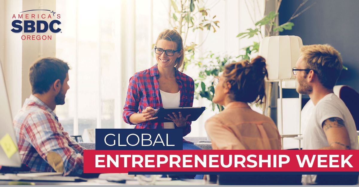 This week is #GlobalEntrepreneurshipWeek, and we’re celebrating the creativity and ambition of entrepreneurs!

If you’re an entrepreneur in Oregon, the Oregon SBDC Network offers services to fit your needs and to help your business thrive. Learn more: buff.ly/3BvIFVF
