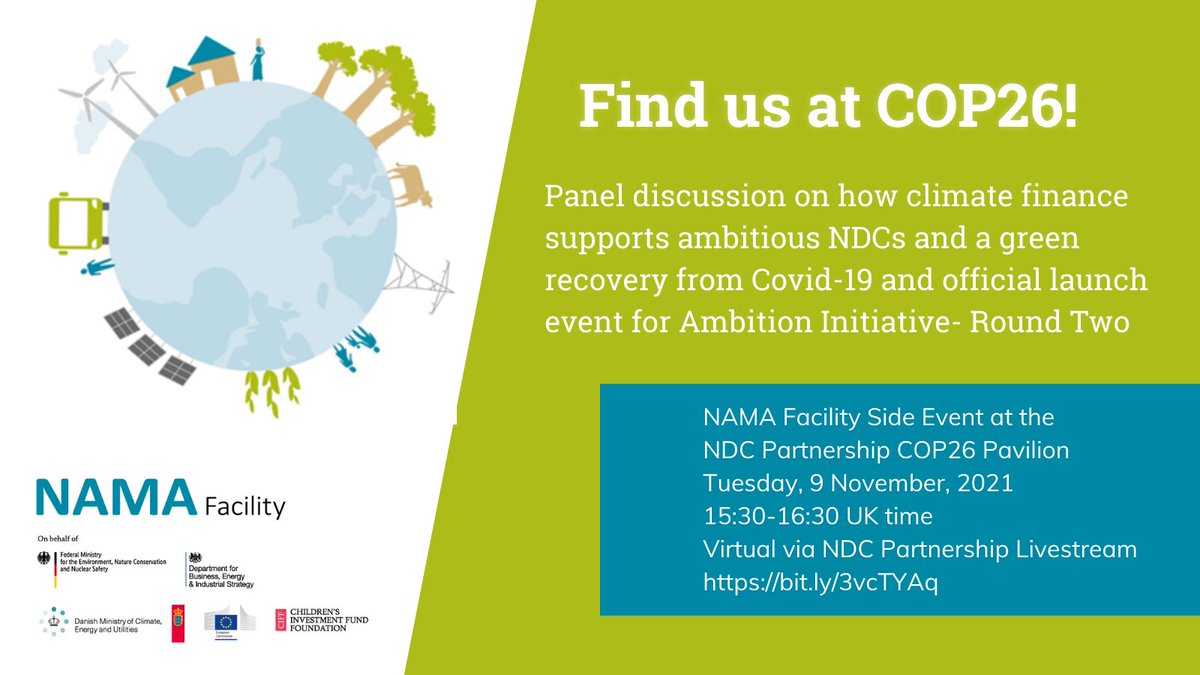 1⃣ day left before our #COP26 side event on #climatefinance for a #greenrecovery bit.ly/3vcTYAq

@iki_bmu @beisgovuk <a href="/CIFFchild/">The Children's Investment Fund Foundation</a>