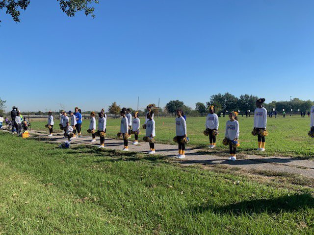 So proud of our Longfellow football team and our NEW Longfellow Cheer Team. Thank you Ms. Terrell, Ms. Washington, and Ms. Garner for all that you do!