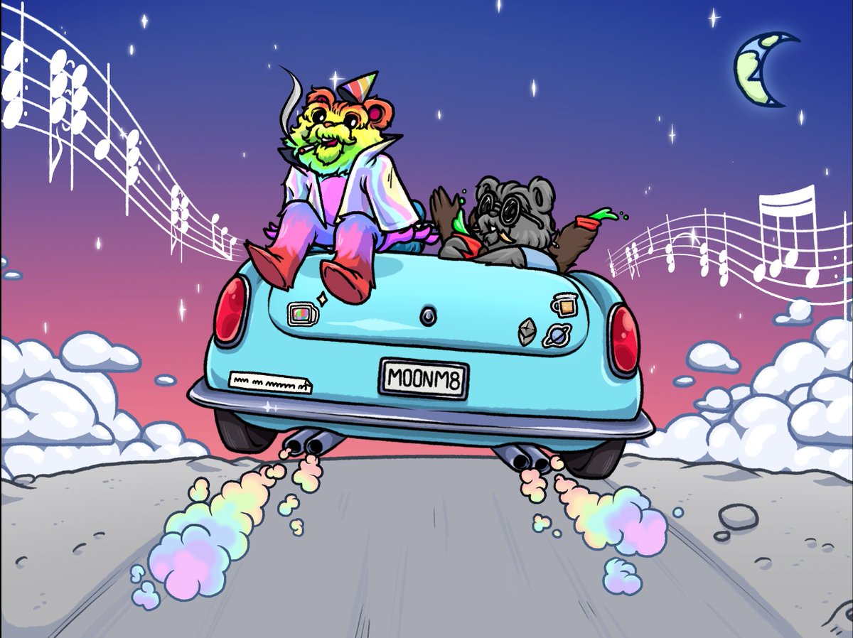 🤝Support Artists
 💰Passive rewards
  ✅Be part of a musicians journey
   🌠Alternate Reality Games
    ⭐️Metaverse &amp; IRL music events
     🎺Full-length Original Lo-Fi Beats
      ⚡️Doxxed Founders
       👾Incredible Art

#NFT #NFTCommunity #NFTs #MusicNFTs