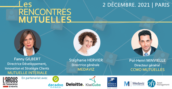 🔔📅 Rencontres #Mutuelles | 2 décembre
➡ Transition numérique en marche forcée : comment devenir une mutuelle 3.0 ? Participez à la table ronde de : <a href="/Fanny_Gilbert/">Gilbert Fanny</a> - <a href="/Interiale/">INTÉRIALE Mutuelle</a>, <a href="/sthervier/">Stéphanie Hervier</a> - <a href="/Medaviz_/">Medaviz</a> 
<a href="/PHMinvielle/">Pol-Henri Minvielle</a> - <a href="/CCMOMutuelle/">CCMO Mutuelle</a>. Réservez votre place : evenements.infopro-digital.com/argus/evenemen…