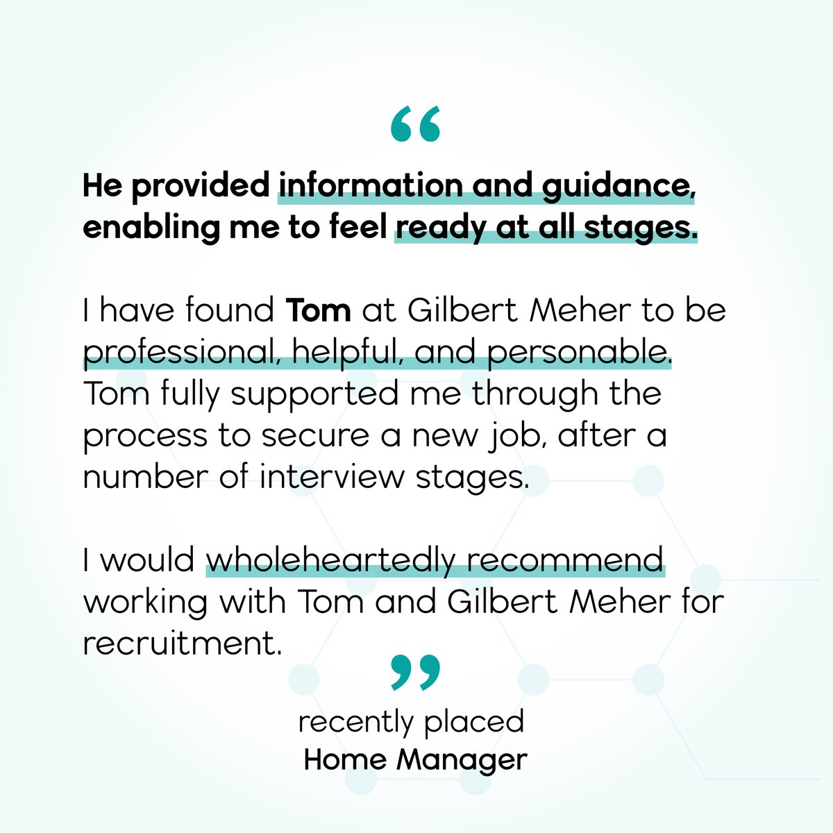 GilbertMeher's tweet image. Our team always excel! Brilliant work from Dan, Isaac and Tom

 #recruitment #healthcare #jobs #feedback #hiring