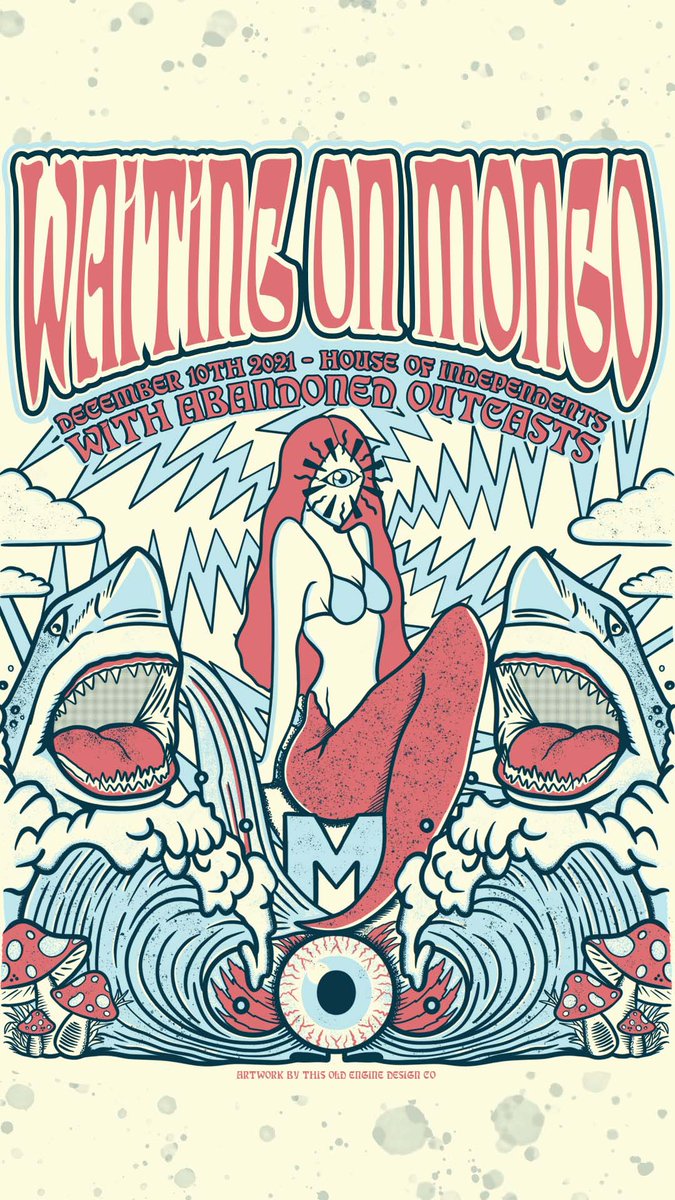 waitingonmongo's tweet photo. We’re back at the house!!!
12.10 the funk portal opens @HOIAsburyPark 
w/our friends Abandoned Outcasts starting off the journey into funkspace!
Don’t miss out
#music #livemusic #funk #concert #festival #dance #party #sax #horns #bass #guitar #originalmusic https://t.co/PkQKxy7hFu