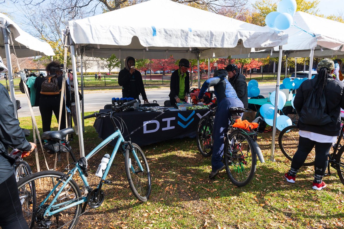 It was a great Sunday for a community bike ride in Bronzeville - at the Drexel Open Boulevards event on the car-free boulevard! And also a chance to sign up for <a href="/DivvyBikes/">Divvy</a> !
with <a href="/ChicagoDCASE/">Chicago DCASE</a> 
<a href="/ChicagoParks/">Chicago ParkDistrict</a> 
<a href="/King4thWard/">Alderman Sophia King</a>