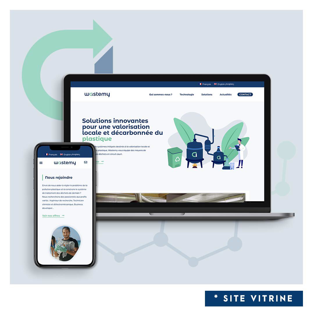 JLF_Agency's tweet photo. Nouvelle étape dans la collaboration avec notre client Erganeo et l’accompagnement de la #startup de la #greentech Wastemy : la réalisation du site vitrine ! 🖥

Un site à découvrir par ici ➡️ https://t.co/n725gKLmmL

#webdesign #technologie #ecologie #recycling https://t.co/wTMe7mzuR5