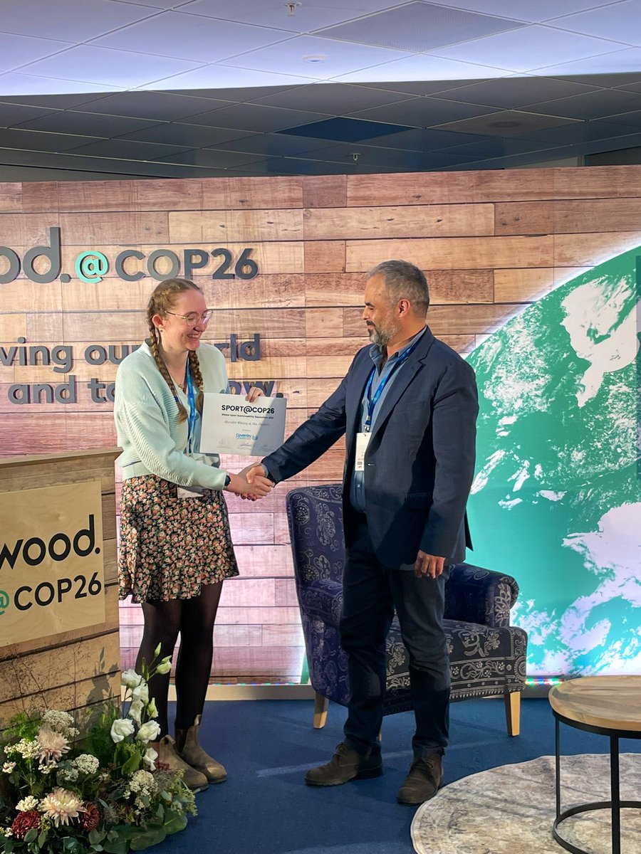 And the winner of #Hackathon at #SportatCOP is… 

Meredith Whiting &amp; Mia Duckers if <a href="/covcampus/">Coventry University</a> 👏👏👏 

Their winning idea, “Pick Up and Play”, just won a £2500 prize from our partners at <a href="/tentree/">tentree</a> 🧢