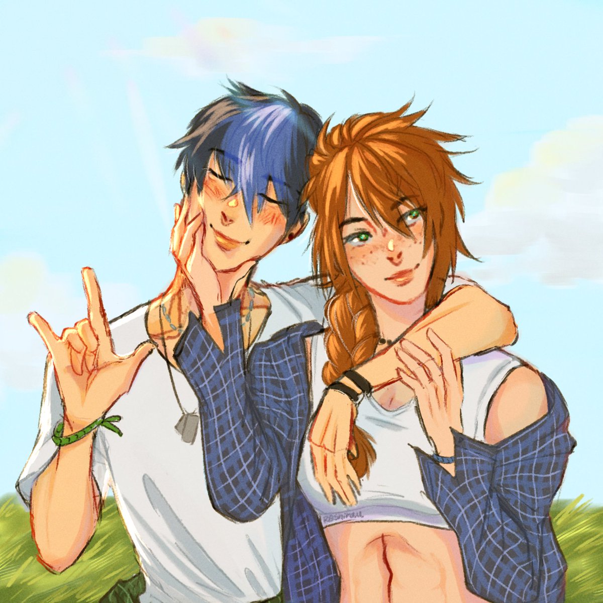 ⛅️💙💚 #yokye