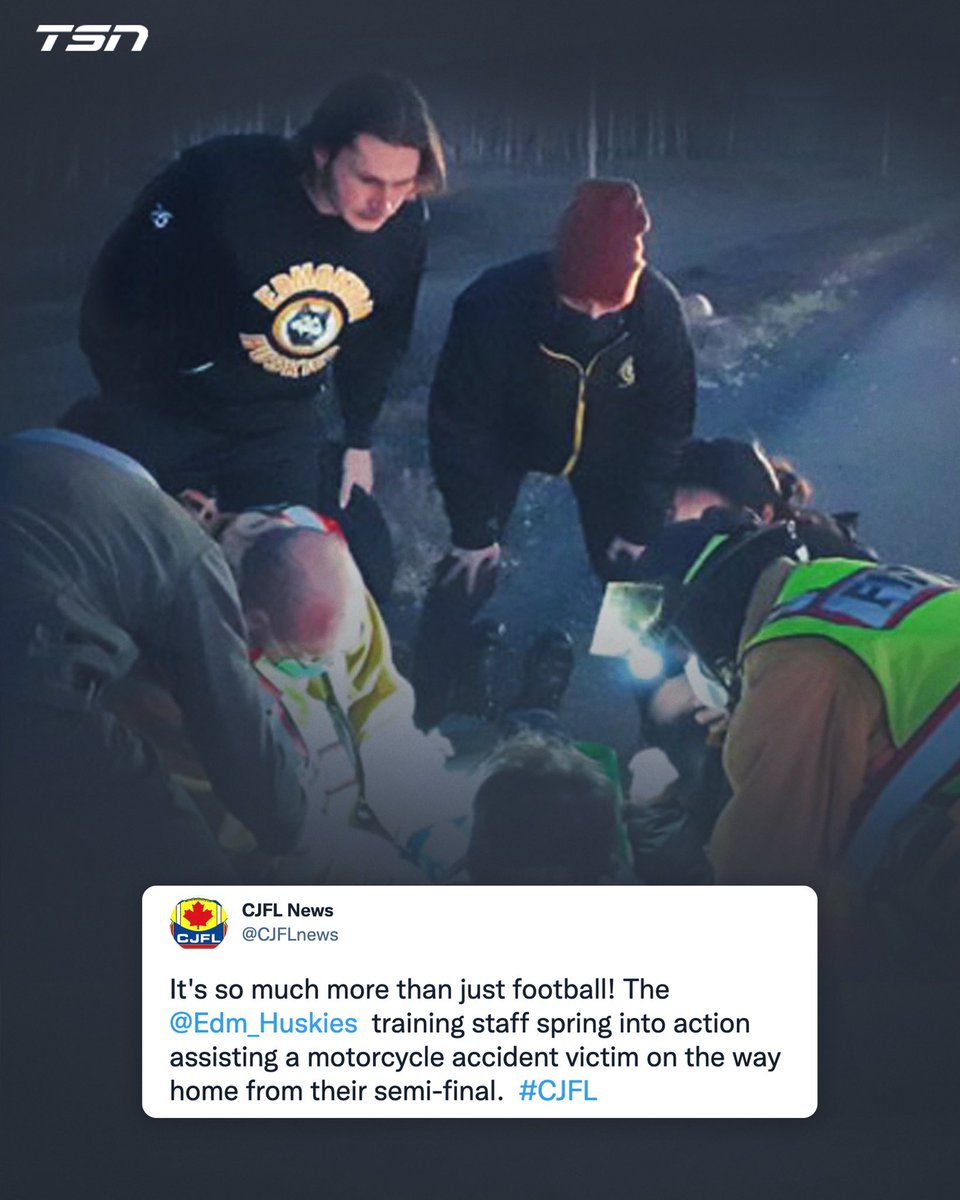 TSN_Sports's tweet photo. Shout out to the @Edm_Huskies! https://t.co/w5BNhzt2ta