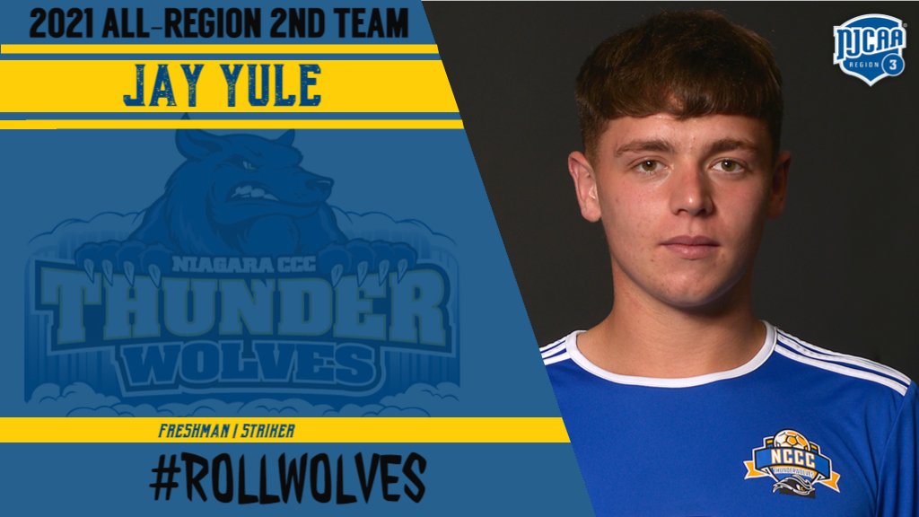 MSOC: Congrats to <a href="/NiagaraMSC/">Niagara CCC Soccer</a> freshman striker <a href="/jayyule10/">jayyule</a> for recently earning <a href="/NJCAAReg3/">NJCAA REGION 3</a> postseason honors! #RollWolves ⚽️🐺💪

Read more here: ncccathletics.com/sports/msoc/20…
