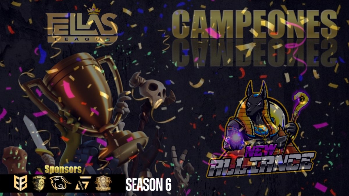 Super Fellas League (@fellasleaguegg) on Twitter photo #ClashRoyale | final season 6
Tenemos nuevo campeón y con esto finalizamos la edición.
👑 <a href="/NewAlliance_GG/">New Alliance</a> $200
🥈 <a href="/BullStars_/">𝗕𝘂𝗹𝗹𝗦𝘁𝗮𝗿𝘀™</a> $100
🥉 <a href="/SnowStormeSport/">Snow Storm</a> $50
Premios ya entregados, por parte de <a href="/COREA_GG/">🇨🇷 🄲🄾🅁🄴🄰 🄶🄶 𓃠🛸🪐</a> agradecer a todos los participantes.
#SuperFellas #ClashRoyale | final season 6
Tenemos nuevo campeón y con esto finalizamos la edición.
👑 <a href="/NewAlliance_GG/">New Alliance</a> $200
🥈 <a href="/BullStars_/">𝗕𝘂𝗹𝗹𝗦𝘁𝗮𝗿𝘀™</a> $100
🥉 <a href="/SnowStormeSport/">Snow Storm</a> $50
Premios ya entregados, por parte de <a href="/COREA_GG/">🇨🇷 🄲🄾🅁🄴🄰 🄶🄶 𓃠🛸🪐</a> agradecer a todos los participantes.
#SuperFellas