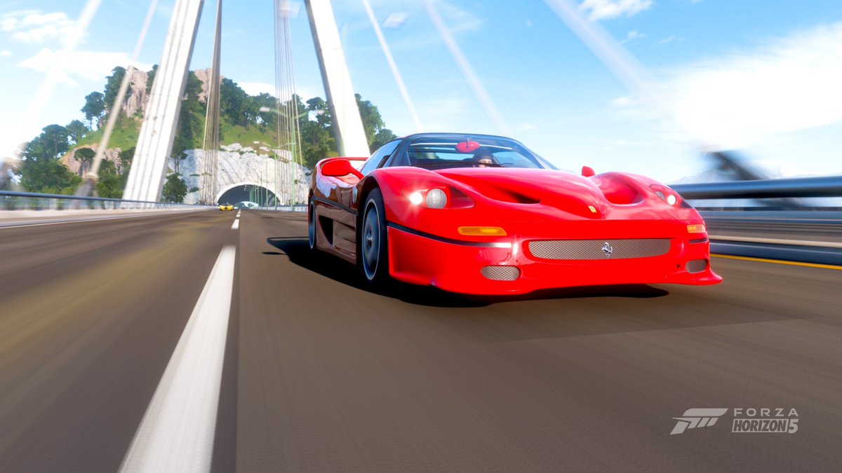 Preditor458's tweet image. This game is impossibly pretty sometimes🥰. #ForzaHorizon5 #Ferrari #BMW #Gaming