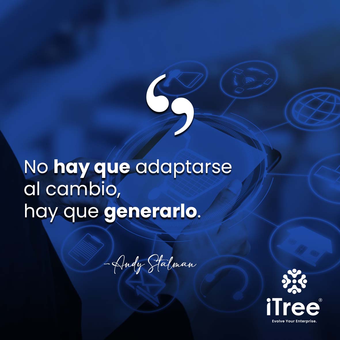 itree_mx's tweet photo. #FraseDelDía #itreeméxico #EvolveYourEnterprise #Software #SAPBusinessOne https://t.co/igQYbNQnET