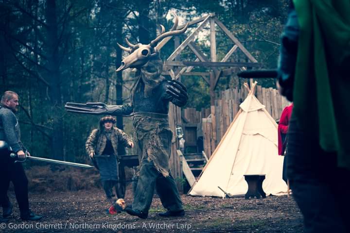 ThatChapTom's tweet photo. I'm elated to say that I very much enjoyed my first larp in over a year. Turns out my hot mess alchemist and recovering fisstech addict, has a career in enhanced interrogation in service to Redainia. #Witcherlarp https://t.co/xrBC2BvO35