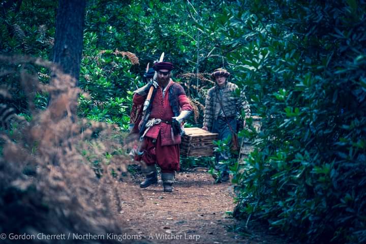 ThatChapTom's tweet photo. I'm elated to say that I very much enjoyed my first larp in over a year. Turns out my hot mess alchemist and recovering fisstech addict, has a career in enhanced interrogation in service to Redainia. #Witcherlarp https://t.co/xrBC2BvO35