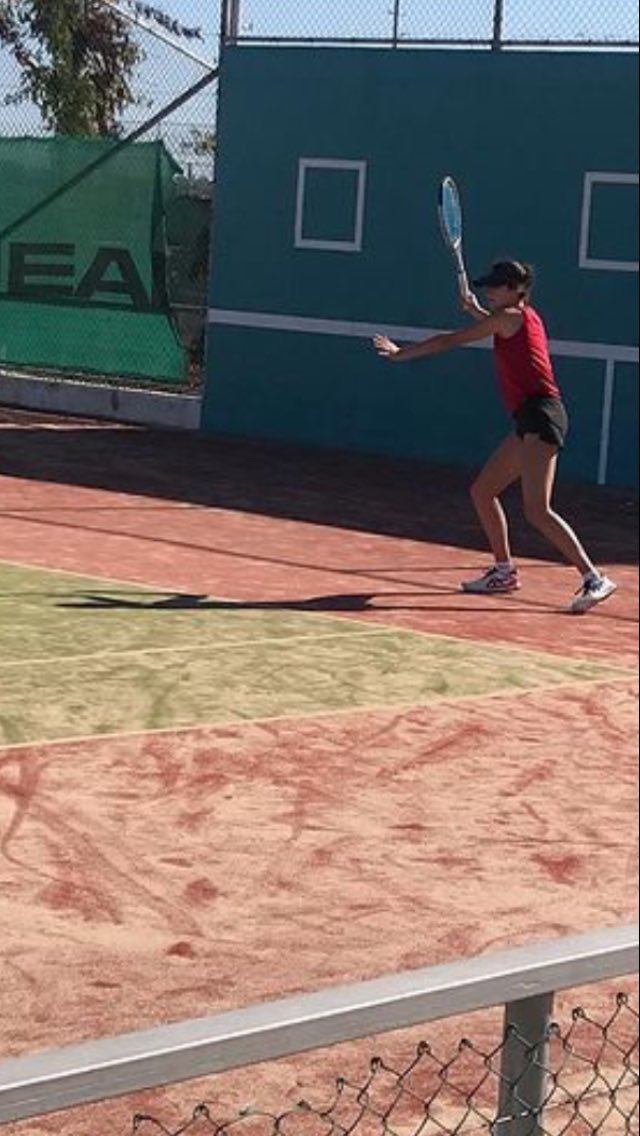 great work from Sophie, beating the number 7 seed in 1st round main draw of <a href="/TennisEurope/">Tennis Europe</a> Paralimn Cyprus today💪💥🎾 <a href="/ExeterUniTennis/">UOE Tennis Club</a>