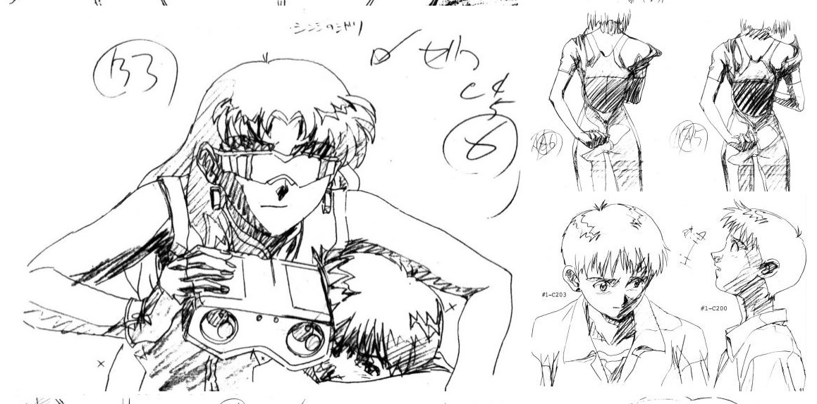 Evangelion: 50+ Original Concept Art &amp; Sketches https://t.co/SKbdzyLtGm 