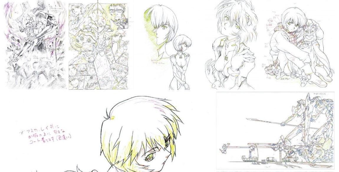 Evangelion: 50+ Original Concept Art &amp; Sketches https://t.co/SKbdzyLtGm 