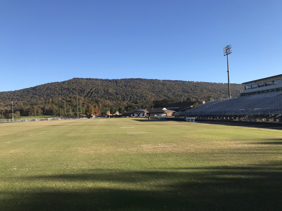 DadeWolverines's tweet photo. What a beautiful place to play football! Especially playoff football. See you Friday night! Heard County travels to Magic Morgan Stadium for the first round. Game time is 7:30 pm. https://t.co/YINqltxzvY