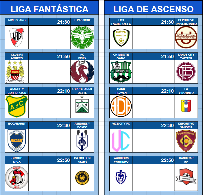 Asociación Fantástica de Fútbol Virtual ⚽ tweet media