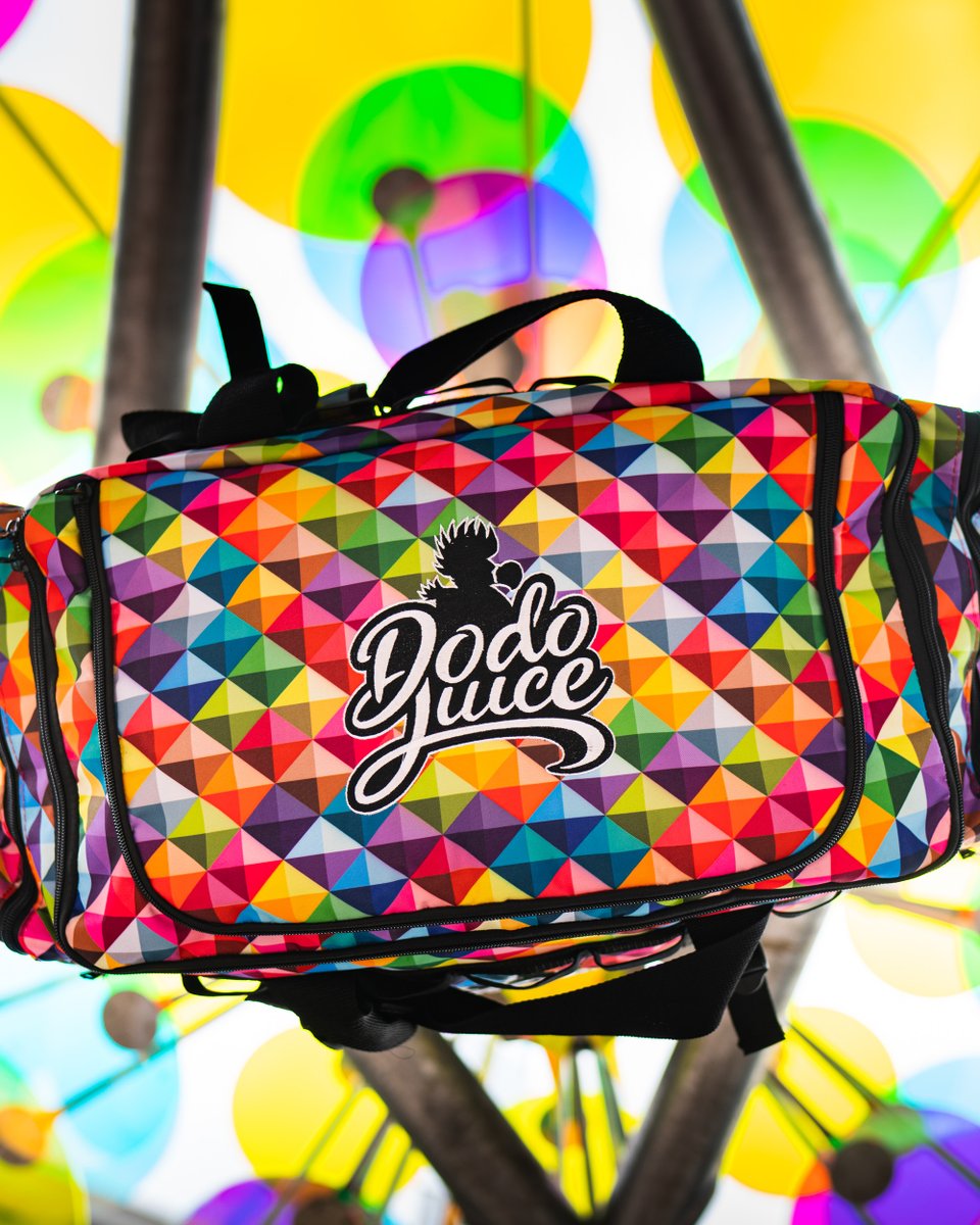 Mr Skittles approves this message. Get your Prismatic Detailing Bag now. OR go all out for the Totally Dodo Prismatic Detailing Kit - a full detailing range of products, accessories and the all new bag. dodojuice.net/products/total…