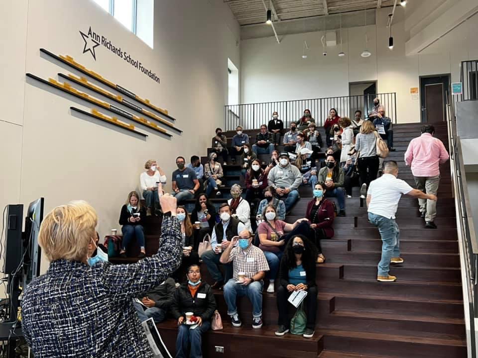 AnnRichardsStar's tweet photo. Parent Learning Walks - what is happening in the classroom. Over 75 parents came to find out. Opening the doors #Starsmart #ARSPride https://t.co/mWG7vhifJz