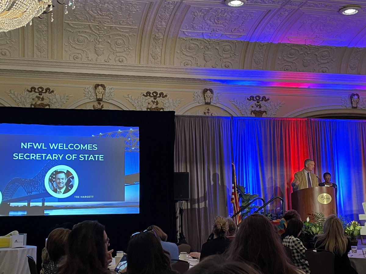 SchmidtLobbyist's tweet photo. Glad to be back in my hometown with so many great Women Leaders from across the country!  Great remarks from @sectrehargett , @MasseyForSenate and @KarenDCamper to kick off #NFWL2021 https://t.co/uLPUiTQbWW