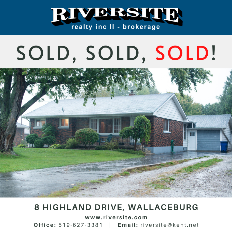 RiversiteRealty's tweet photo. SOLD! SOLD! SOLD! 
🏠 8 Highland Drive, Wallaceburg
#CKOnt #RealEstate #Realtors #Wallaceburg #LambtonCounty #GetSoldWithUs #Sold https://t.co/nenGd22KHn