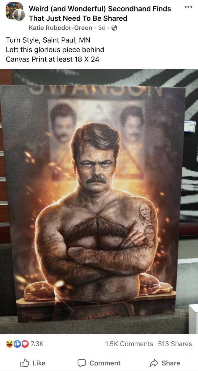 GregCrick's tweet photo. @Nick_Offerman have you seen this? https://t.co/dJNurGd2rw
