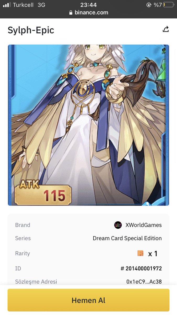 bestnfties's tweet photo. DREAM EPIC CARD BEST PRICE, JUST 129.9 $
https://t.co/I1NBn20r3H
#XVG #XWorldGames #XVGCommunity #NFTs #NFTCommunity #nft https://t.co/vZXMa1XxRQ