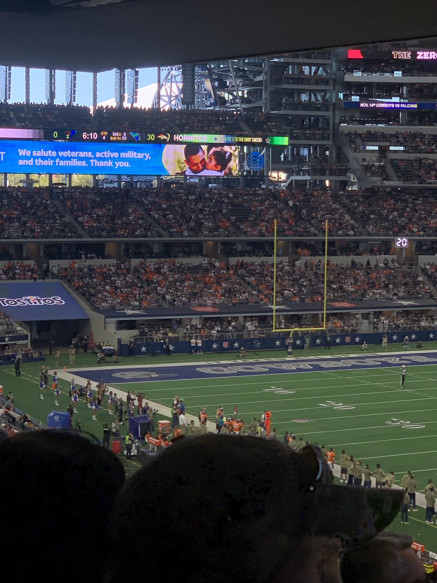 Naley_13's tweet photo. Great weekend I got to see my boy @tx_nate and also watch the Broncos get a Dub against the Cowboys. Currently 2-0 watching Broncos Games in person 😎 #broncoscountry https://t.co/pUgbB4aJaK