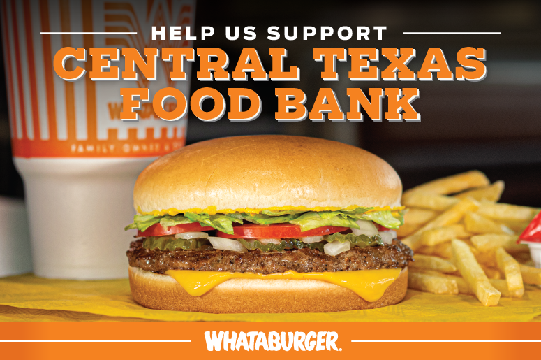 Lucy933Austin's tweet photo. Lucy has teamed up with @Whataburger to raise money for the @CTXFoodBank! Did you know 1 in 7 Central Texans is at risk of hunger? Wondering how to help? Customers who donate at least $1 will receive a free Whataburger coupon! Learn more 👉https://t.co/AwsFCN5muC https://t.co/FeRspkHY7n