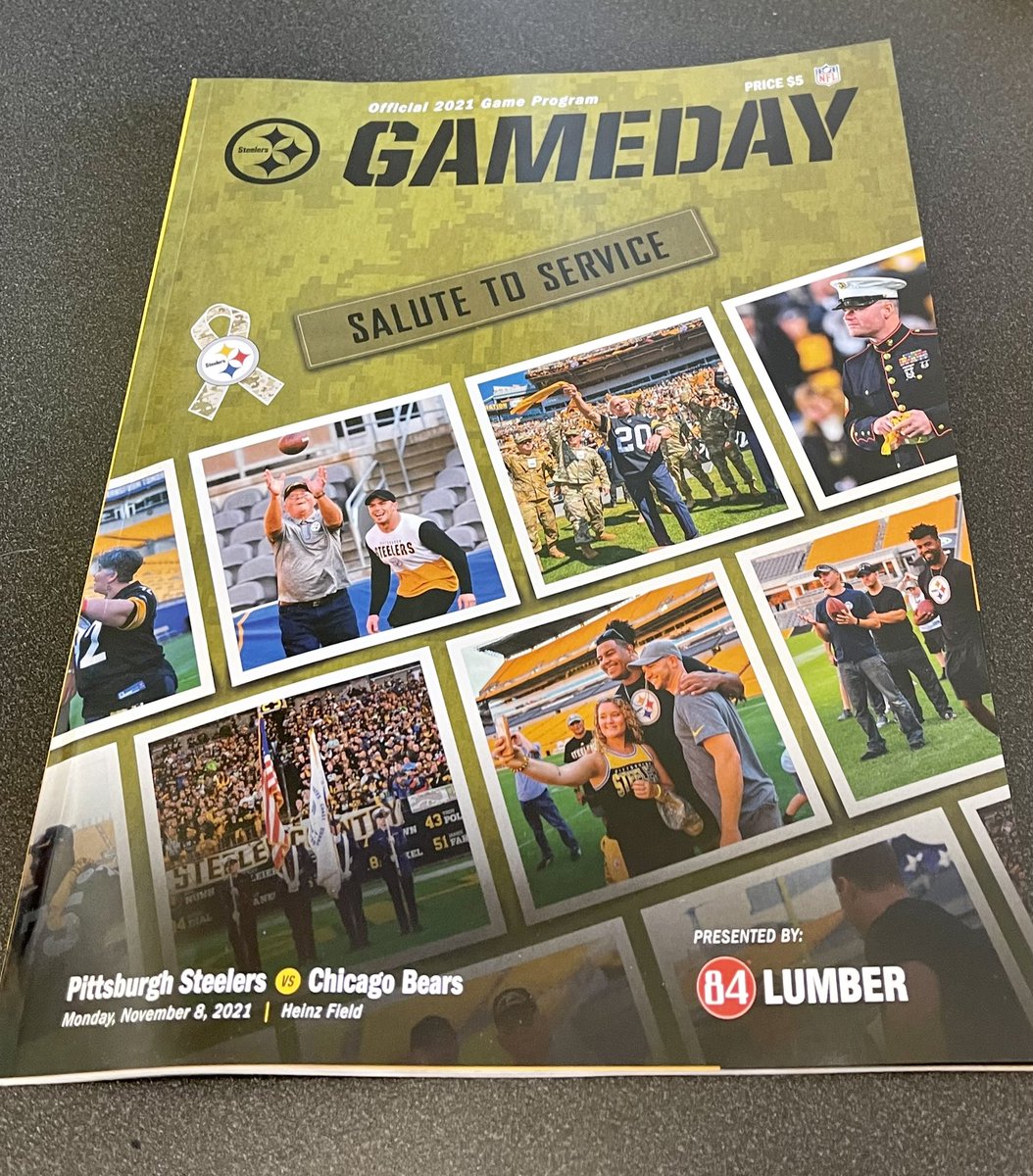 Monday Night Football 🏈! Our City, Our Team! Here We Go!  A Salute To Service… we appreciate all the men and women who have served and their families who also sacrificed for us all! Pittsburgh Steelers NFL