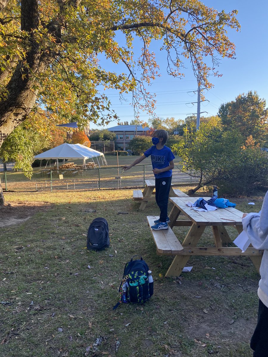 mrstyrrellEKP's tweet photo. After-school enrichment clubs started @powe_ek.  We’ve partnered with high school students from NC School of Science and Math, who are leading the clubs.  Today’s club are Intro to STEM-airplanes and coding to help rescue the squirrel. Reach out if you want to join! #WeAreDPS https://t.co/j6h9sujAEr