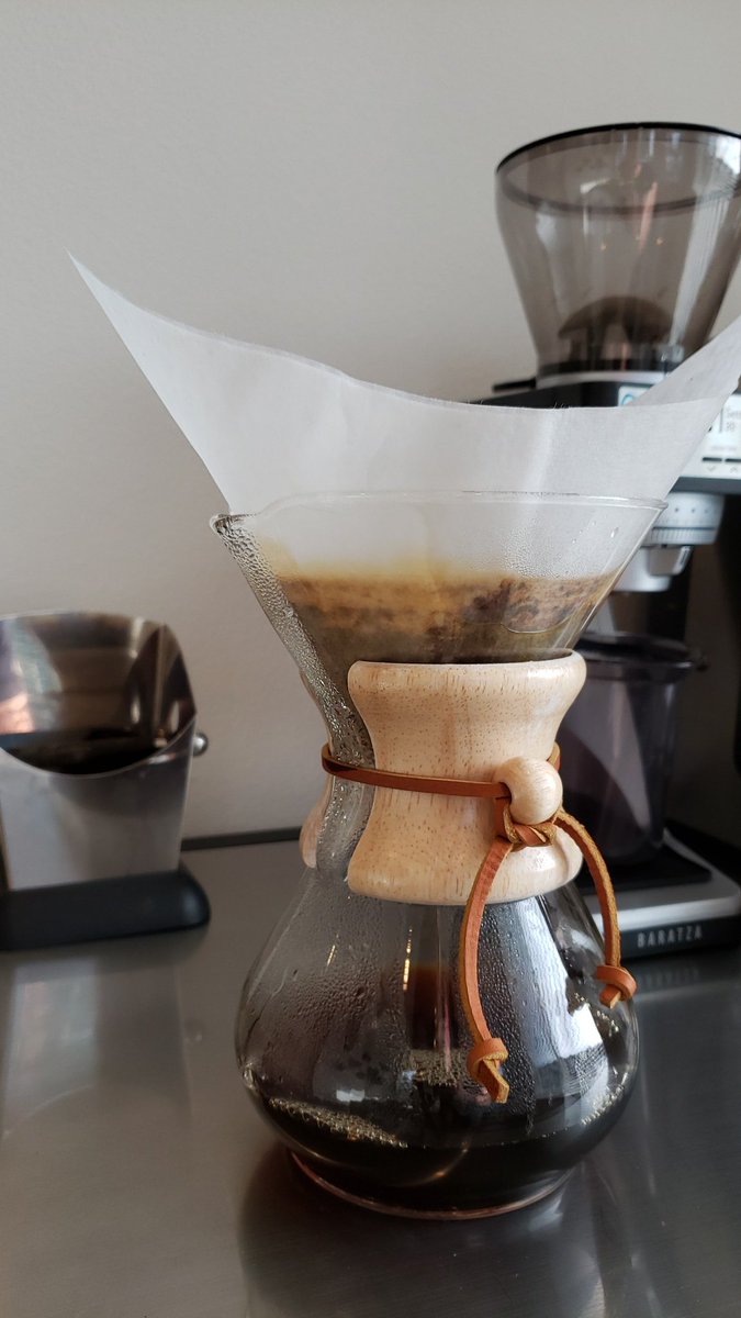 bytebarista's tweet photo. Those days when you are feeling too tired to make coffee and yet coffee is the only solution against being tired. #coffee #paradox #brew #chemex https://t.co/e7stOG0ITN