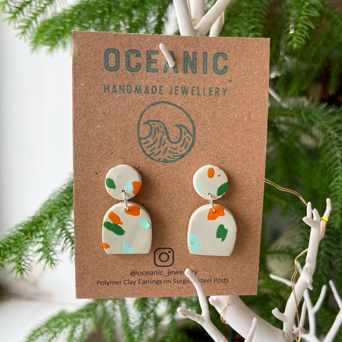 oceaniccornwall's tweet photo. Our colourful Splodge earrings would make great #Christmasgifts
 https://t.co/TRiCSGd9k1
Lightweight polymer clay Hypoallergenic surgical steel posts
Free UK postage 🇬🇧 
15% - 30% Multi buy discounts
#cornwall #earrings #giftideas #etsyuk #giftinspo #giftfinder #giftsforher https://t.co/knRvvYuvIs