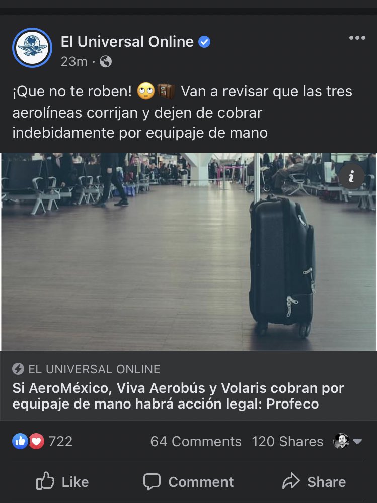 Aeroméxico elimina maleta de mano en tarifa más económica