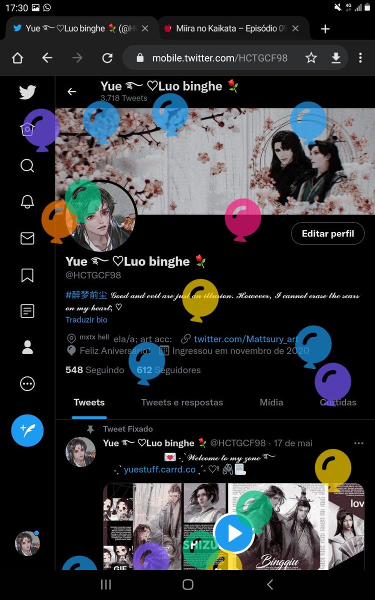 HCTGCF98's tweet photo. Parabéns pra mim 🎈 https://t.co/vZi3YDxtAb