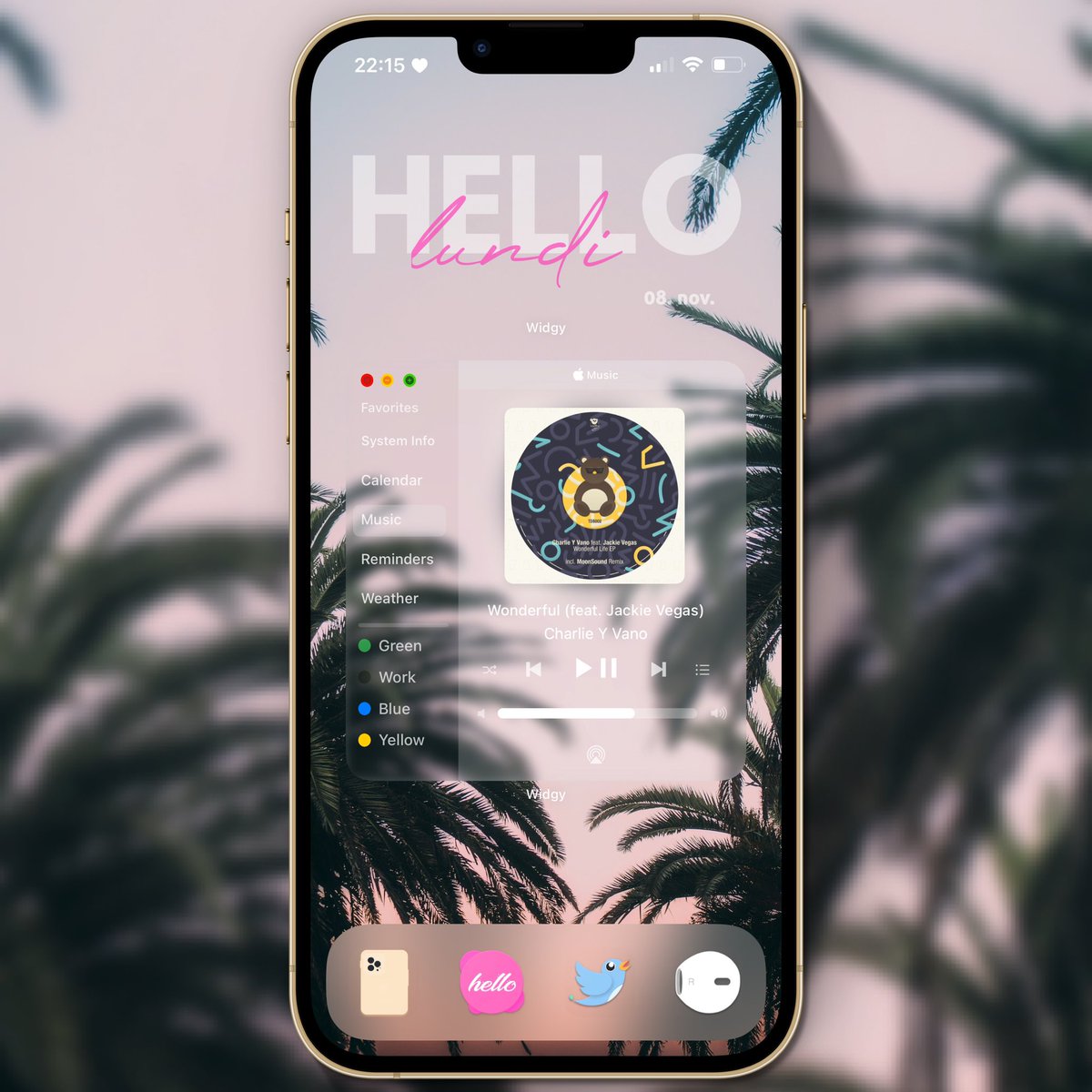 AnnmarieEM's tweet photo. #myscreenoftheday #ios15 #nojailbreak #iconboard #widgy @ar72014 #ineclectic @ThemesOnFire Have a nice week:) https://t.co/Hkd5SbzgMI