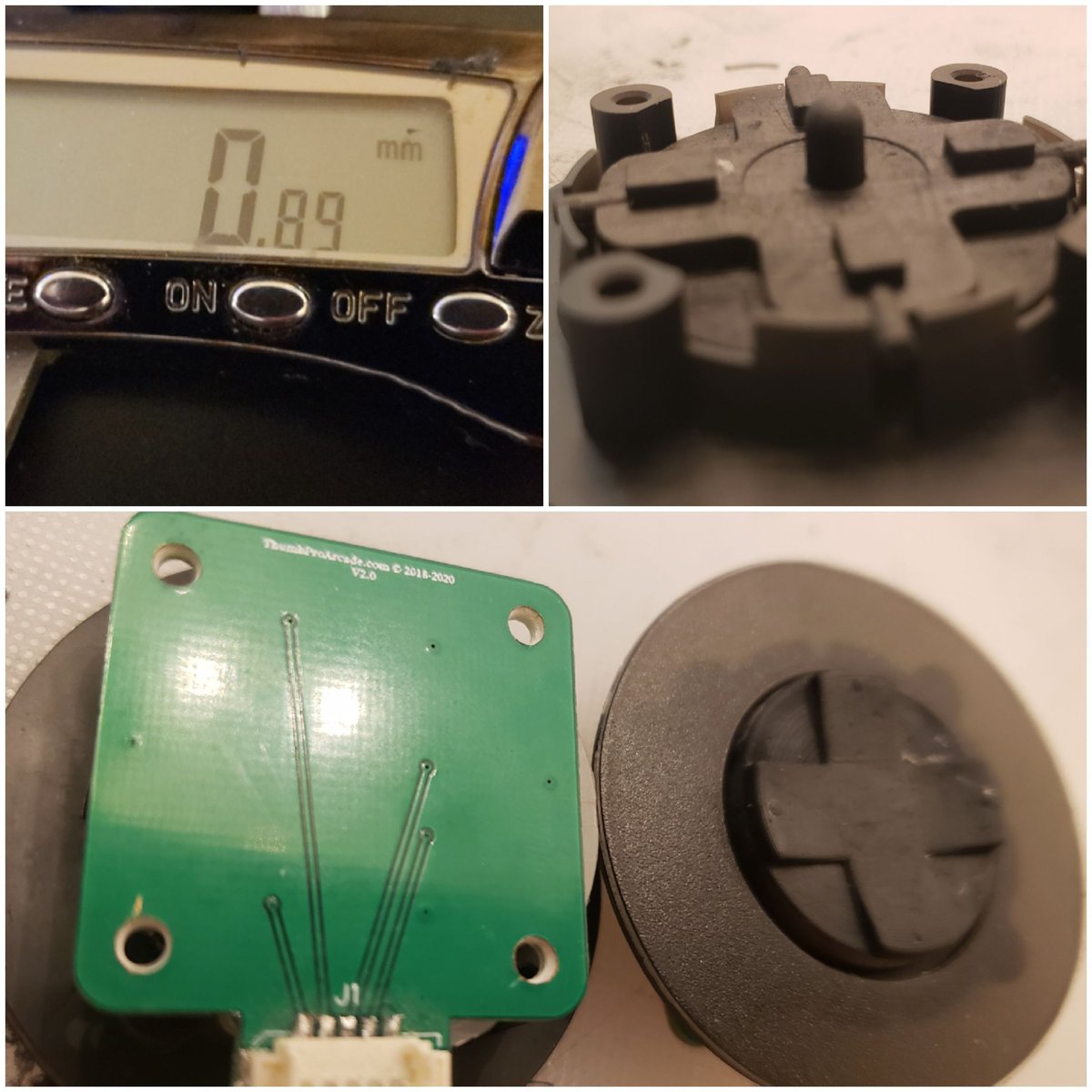 TheRealThumbPro's tweet photo. 0.89 sub-mm adjustment needed and it should be working prototype.
Almost finished!
https://t.co/X9Obv7ZdBT
#8way #ThumbProArcade #ps4 #ps3 #ps5 #pc #switch #Microsoft(All the #xboxes) #Sony https://t.co/NDaSrGDKml