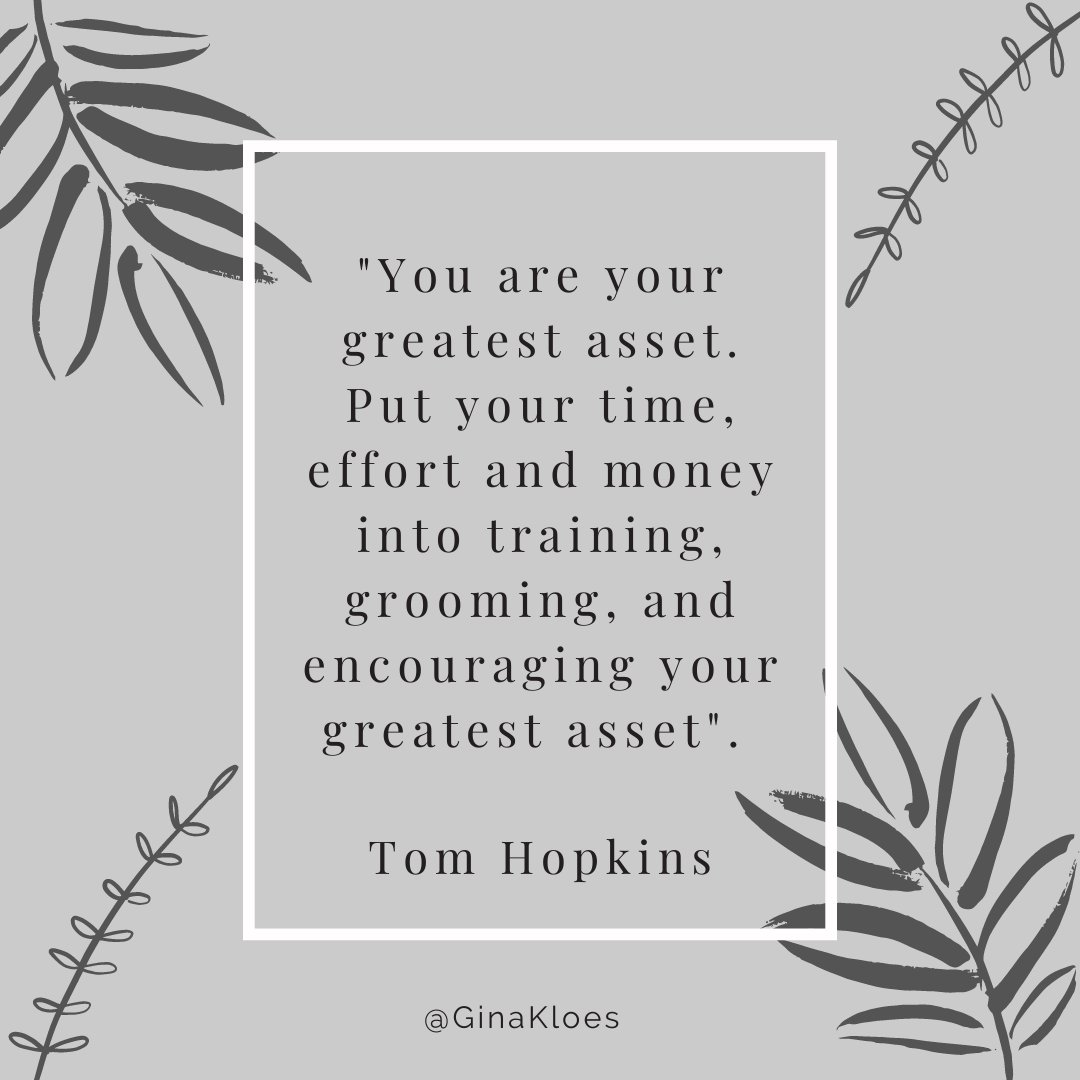 You are your greatest asset!! YES, you!!🎉

How are you investing in yourself this week? 

COMMENT BELOW!👏👏