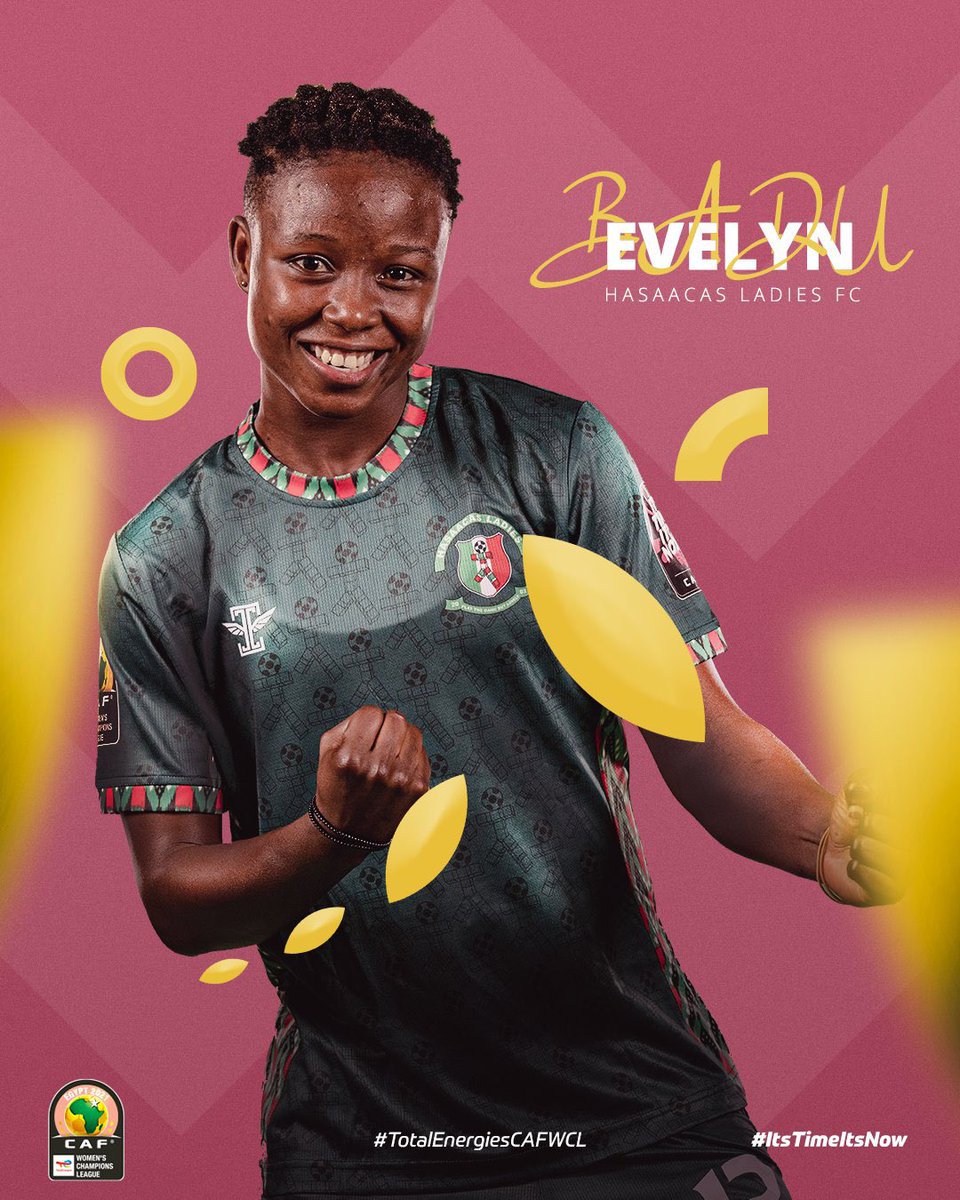 GhanaianWomen's tweet photo. Ke Nako!

2️⃣ Games.
4️⃣ Goals.
6️⃣ Points.
2️⃣ TotalEnergies Woman of the Match.

@EvelynBadu15 🔥 https://t.co/rqeKHVUHTM
