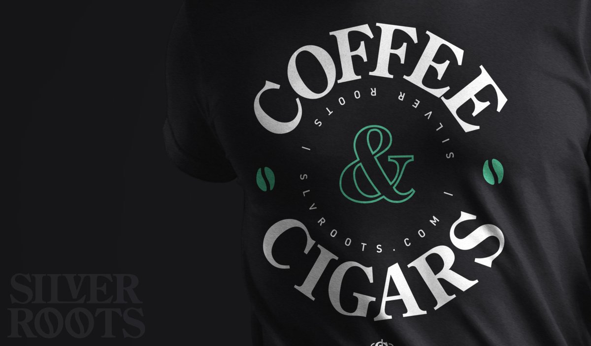 slvroots's tweet photo. Be ready for crisp fall mornings and early sunsets with the "Coffee and Cigars" tee. Find more at https://t.co/fdZCDMfVfK!
.
.
#SilverRoots #SlvrRoots #CaffeinatedApparel #CaffeineCrafted #Apparel #ComingSoon #Coffee #Cigars https://t.co/YaboYvvHVv