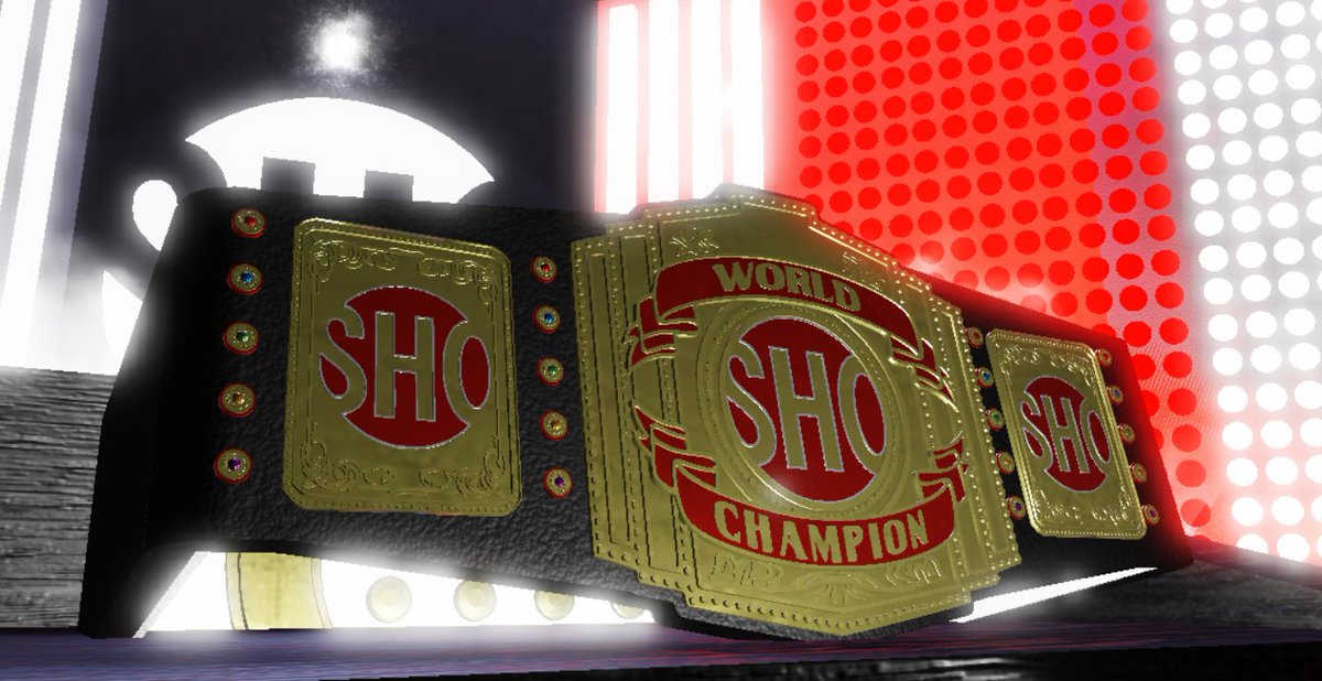 ShowtimeROBLOX's tweet photo. Introducing,

Ro-Wrestling's Newest Crown..

The SHOWTIME World Championship.

Stay tuned for more news..

[CREDITS: @ItalianRW ]

@ShowtimeROBLOX | #ItsShowtime https://t.co/DburfQI7XY