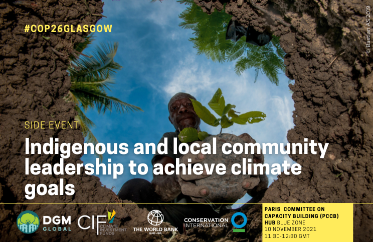 🌿November 10 #cop26 Paris Committee on Capacity Building focus area day, DGM reps will share examples of how DGM countries’ capacity-building activities have resulted in key achievements including increased participation of #women in #decisionmaking. Visit➡️PCCB hub at 11:30 GMT