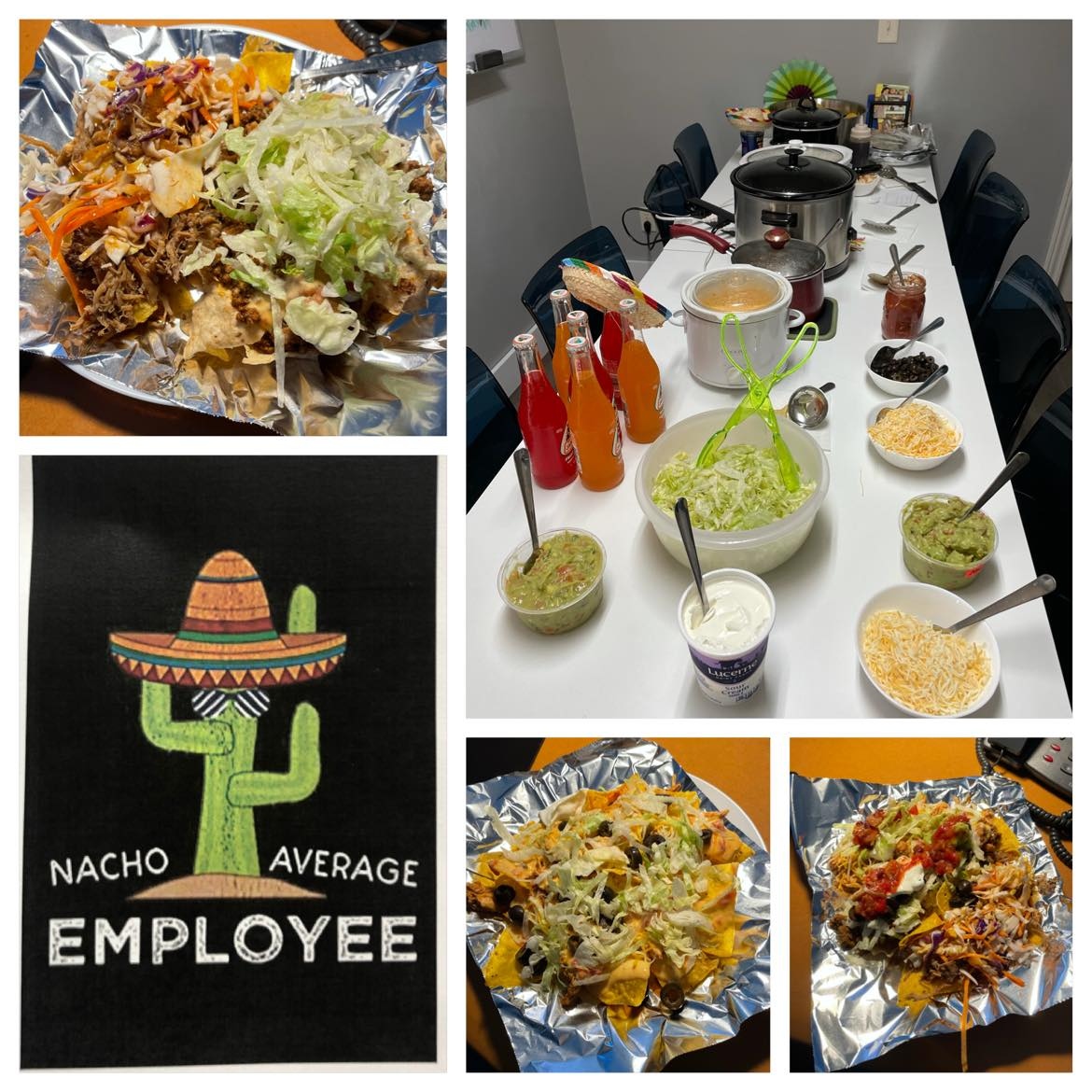 teamwti's tweet photo. In honor National Nachos day this past Saturday, we decided to have a “Nacho Average Monday” with chips, queso, and toppings galore! What are your favorite nacho toppings? #nartionalnachosday #nachoaveragemonday https://t.co/kPWn8a70gW