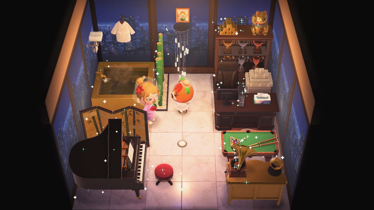 BihotzaACNH's tweet photo. W/ my sugar dad... Bon va juste falloir que je rénove sa maison c'est devenu trop petit pour la grande michto Bihotza
______________
 #AnimalCrossing #ACNH #NintendoSwitch https://t.co/vuKVjXL85R