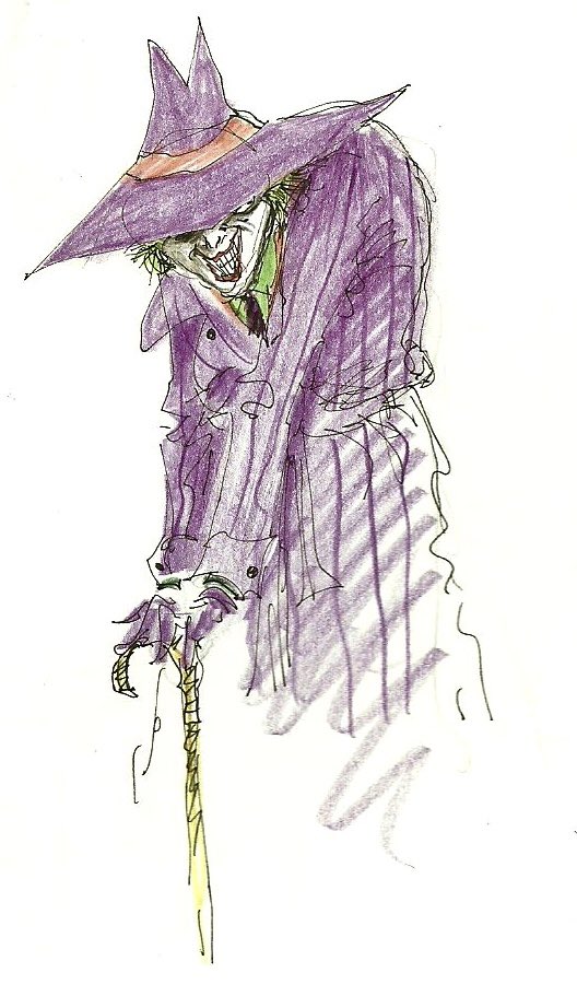 Cool Comic Art on Twitter: "Batman (1989) Joker concept art by Tim https://t.co/zi7baInjHa" Twitter